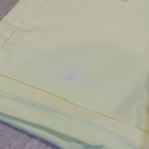 Lily Pulitzer Yellow Jean Shorts - Picture 8 of 9